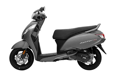 TVS Jupiter 125 – Spacious and fuel-efficient scooter available for export from India to global markets