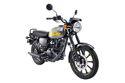 Kawasaki W175 – Retro-inspired commuter motorcycle with classic styling, available for export to global markets