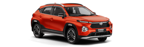 Toyota Urban Cruiser Taisor – A stylish and compact SUV, exported from India to international markets.