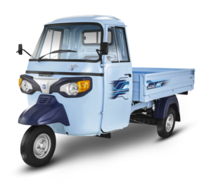 Import Piaggio Apé E-Xtra (Fixed Battery) from India – A durable and eco-friendly logistics solution.