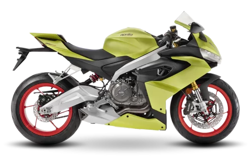 Aprilia RS 660 – High-performance middleweight sportbike with advanced aerodynamics, available for import from India to global markets.