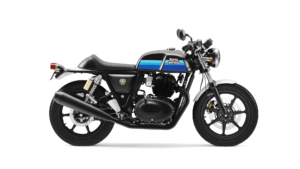 Royal Enfield Continental GT 650 – A retro café racer with a powerful twin-cylinder engine, available for export from India