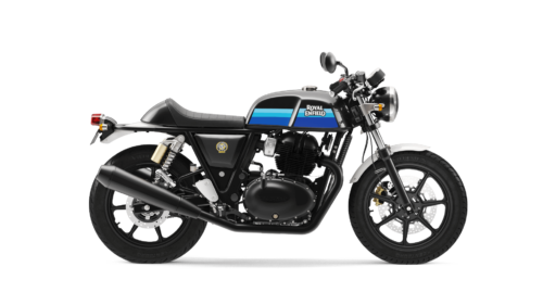 Royal Enfield Continental GT 650 – A retro café racer with a powerful twin-cylinder engine, available for export from India
