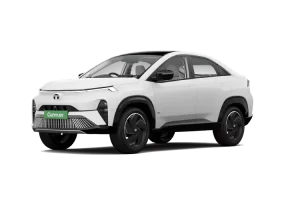 Tata Curvv EV – A futuristic electric SUV-coupe with bold styling, ready for export from India