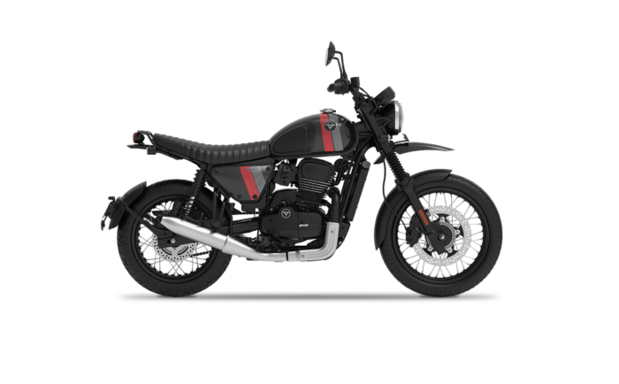 Yezdi Scrambler imported from India – A lightweight, versatile scrambler built for both urban and off-road experiences
