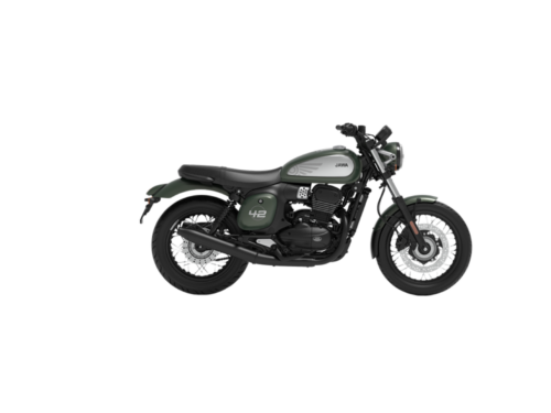 Jawa 42 FJ – Classic yet modern roadster with a retro appeal, available for export from India to global markets.