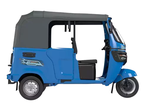 TVS King EV Max – A high-performance electric three-wheeler, available for export from India.