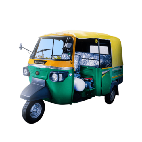 GREAVES C399 Passenger – Compact and fuel-efficient three-wheeler for export from India.