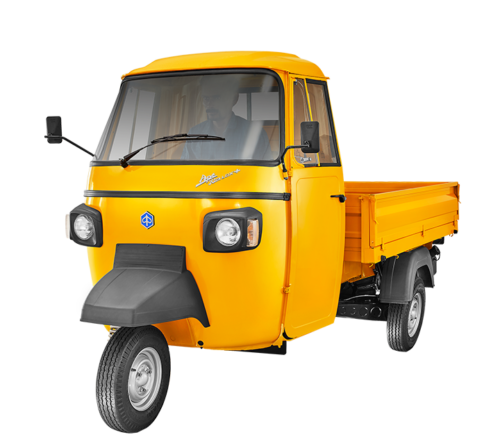 Piaggio Apé Xtra Classic Diesel – Reliable cargo transport vehicle, ready for import from India.
