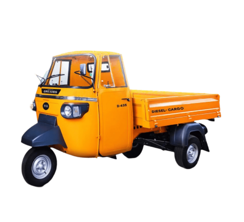 Greaves D435 Cargo – High-performance cargo vehicle for export from India.
