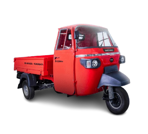 Greaves D599+ Cargo – Powerful and versatile goods carrier, available for import from India.
