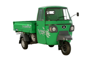 Atul Gem-Cargo Aqua CNG – A sustainable CNG-powered cargo three-wheeler for export from India.
