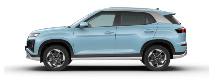 Hyundai Creta EV – A futuristic electric SUV with advanced technology, ready for export from India