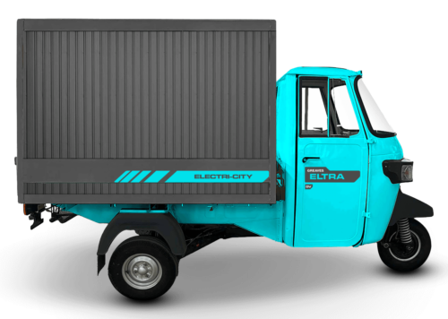 Import Greaves Eltra Delivery from India – A sustainable delivery vehicle designed for efficiency.