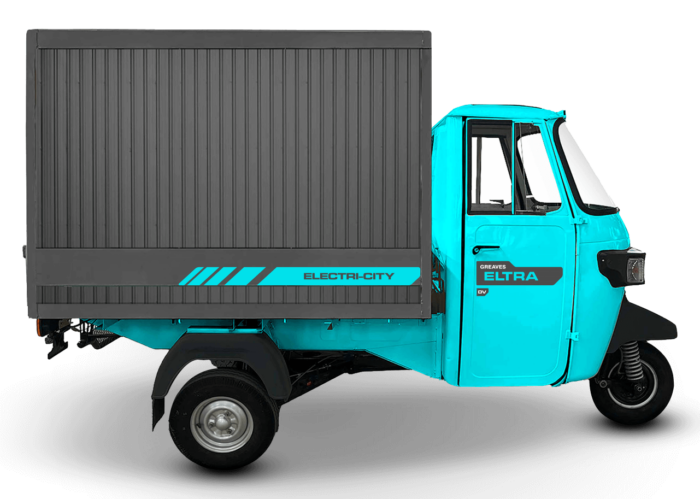 Import Greaves Eltra Delivery from India – A sustainable delivery vehicle designed for efficiency.