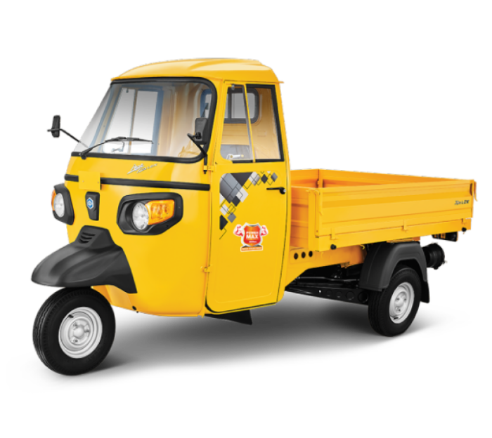 Piaggio Apé Xtra HD Diesel – Durable diesel cargo vehicle, ready for import from India.